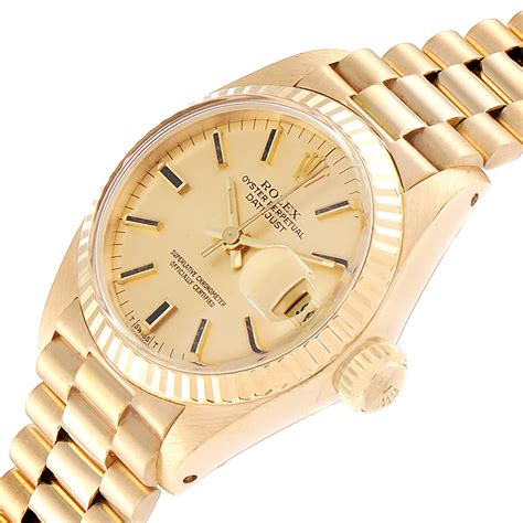 rolex lady datejust 69178 rare wood dial 18k yellow gold|rolex datejust 69173 ladies watch.